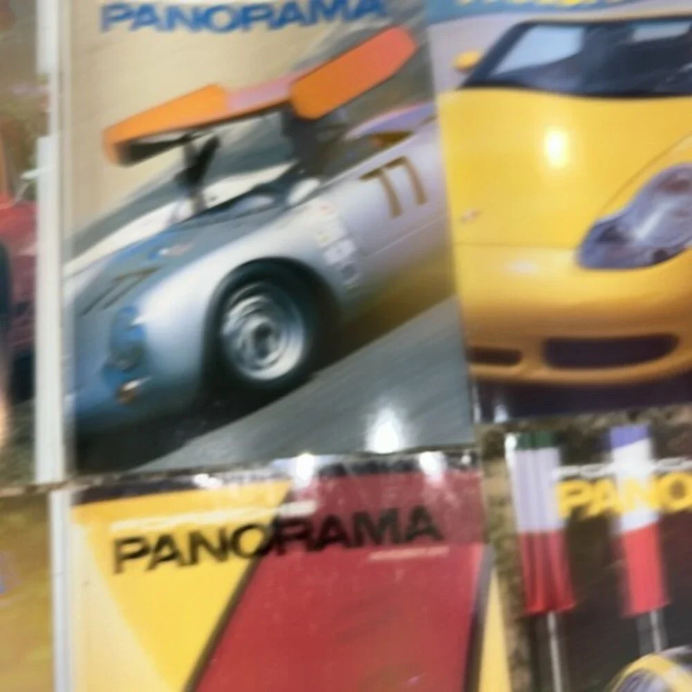 PORSCHE Panorama MAGAZINE 2001 Lot of 12 FULL YEAR Club of America